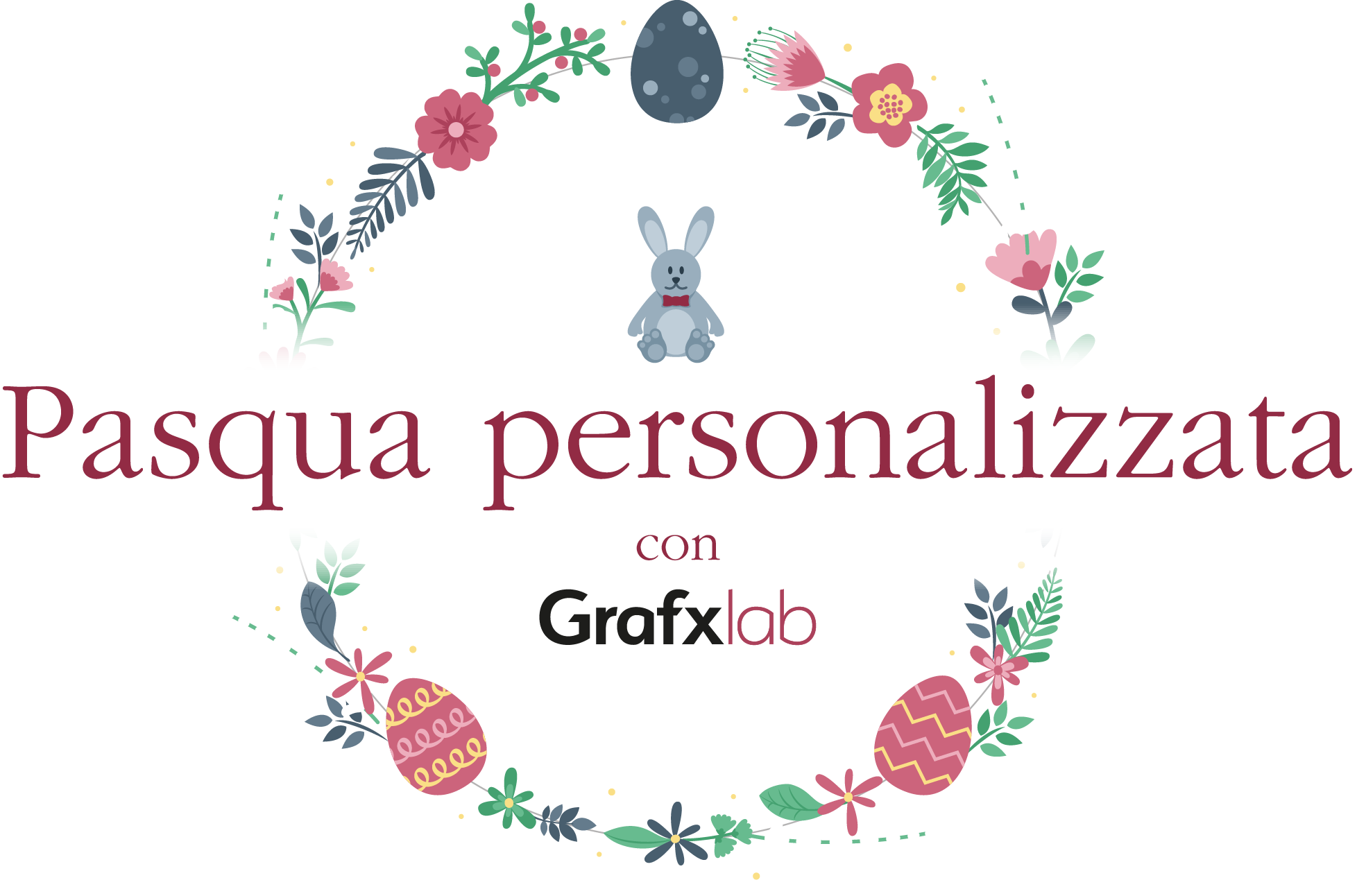 Pasqua personalizzata, prodotti pasquali pesonalizzabili - Grafxlab.it